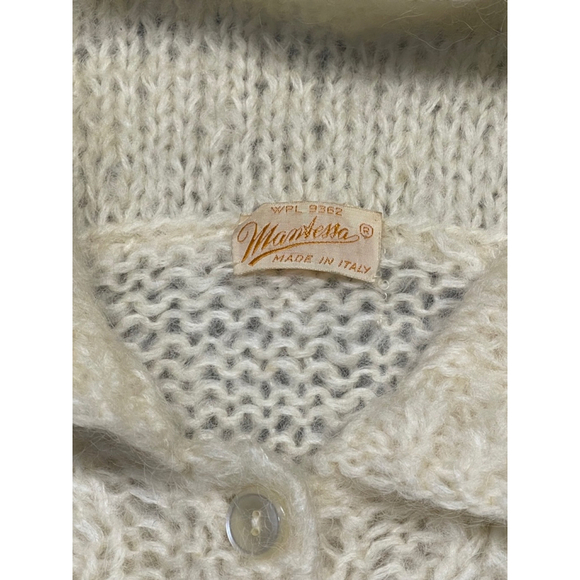Mantessa Cardigan Sweater, XS/Small, Off White - Picture 2 of 5